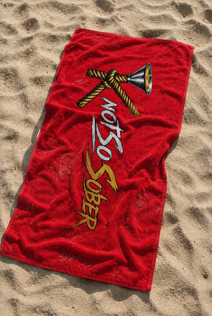 Coming Soon! KnotSoSober Beach Towel