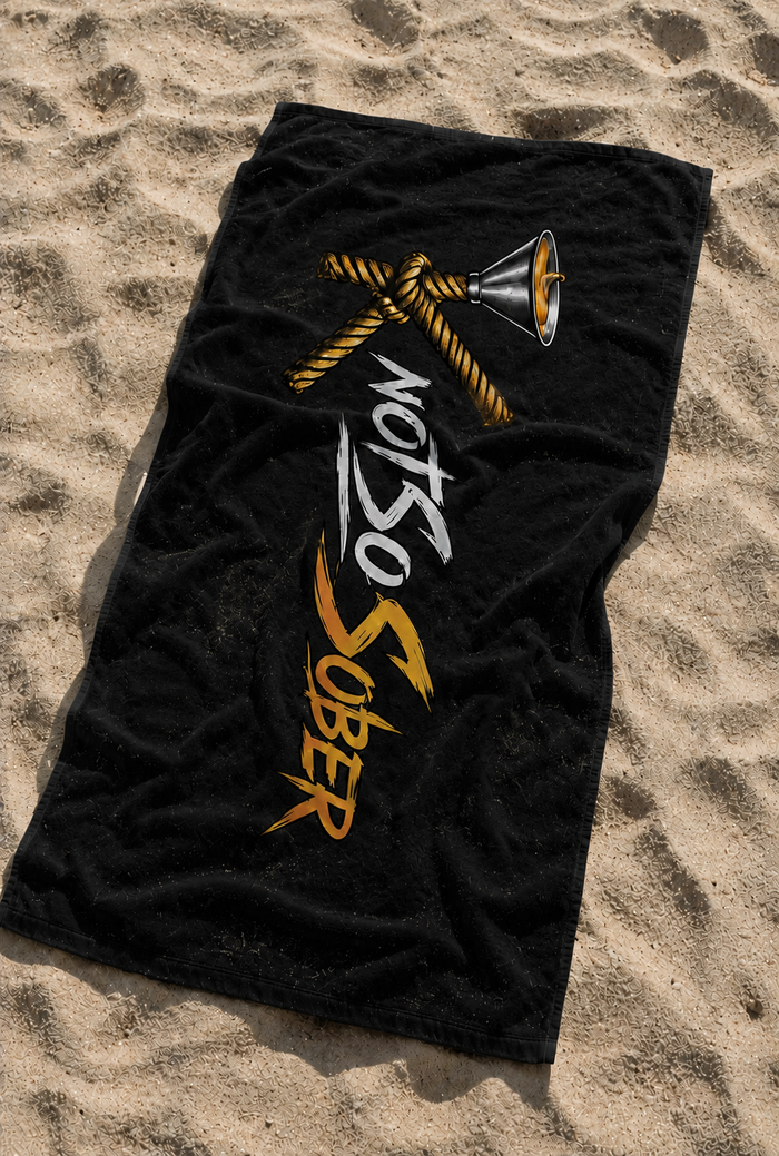 Coming Soon! KnotSoSober Beach Towel
