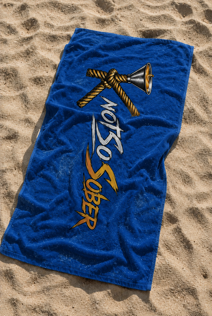 Coming Soon! KnotSoSober Beach Towel